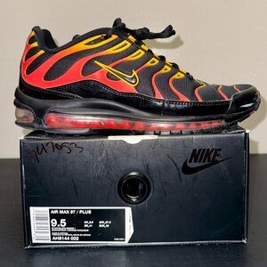 Nike Air Max 97 Plus - Black Shock Orange